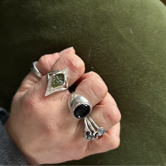 Moldavite ring - Picture 3 of 3